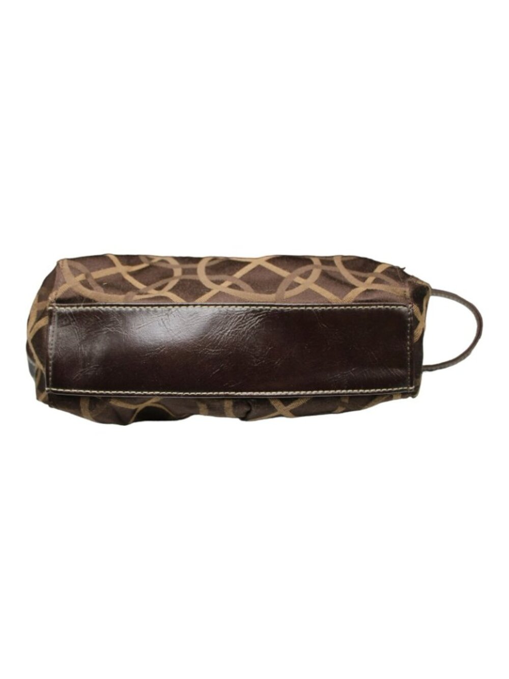 Merona Signature Brown Tan Shoulder Bag Handbag Purse - Picture 4 of 6